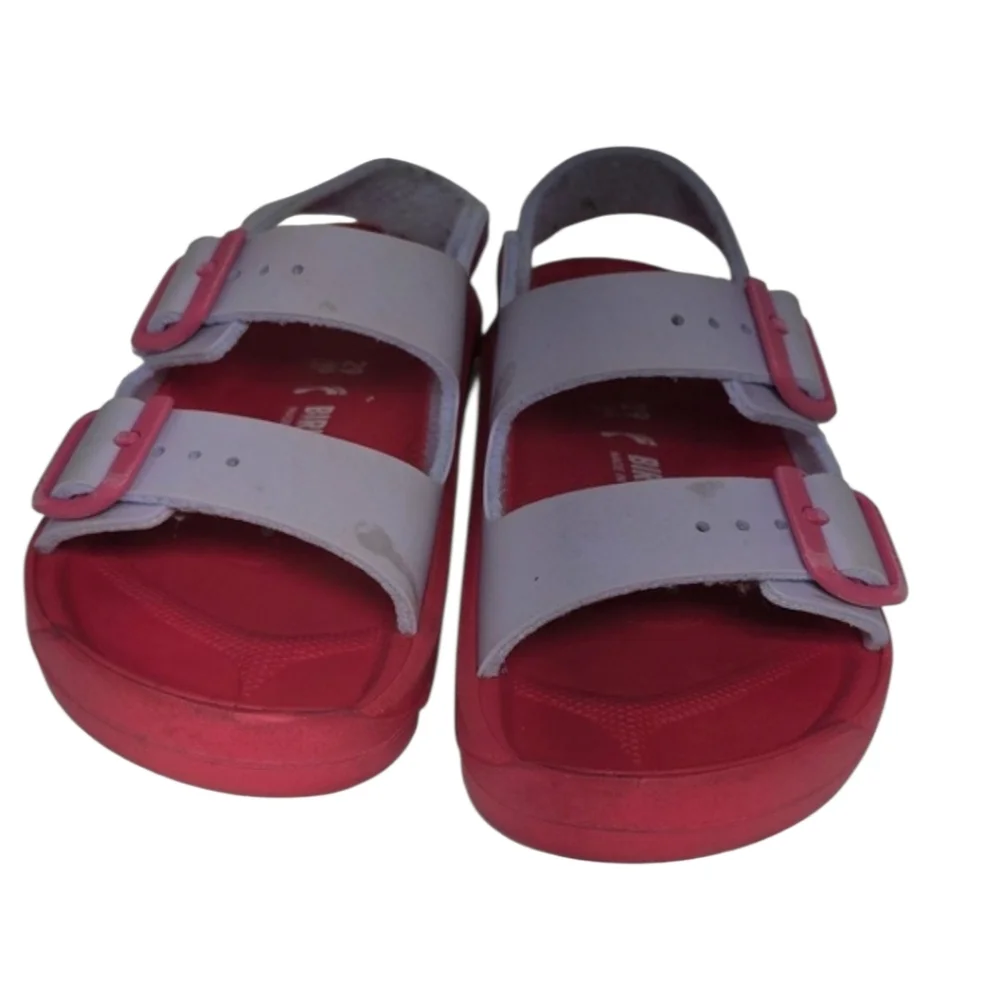 Birkenstock‎ Mogami Sandals Girl Euro 29  11-11.5 US  Pink Purple Buckle Straps